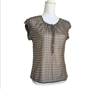 Banana Republic Short Sleeve Blouse